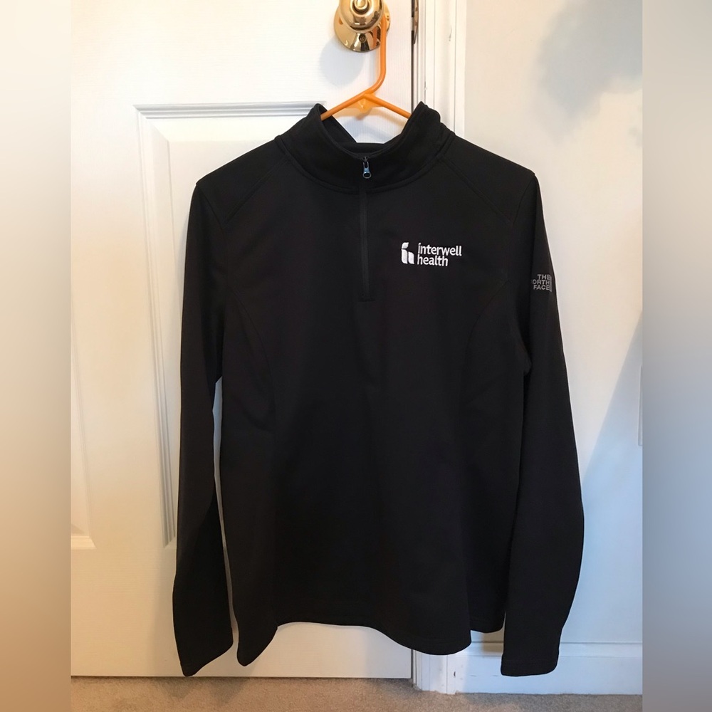 The North Face Tech 1/4 Zip Fleece Pullover with Company Logo